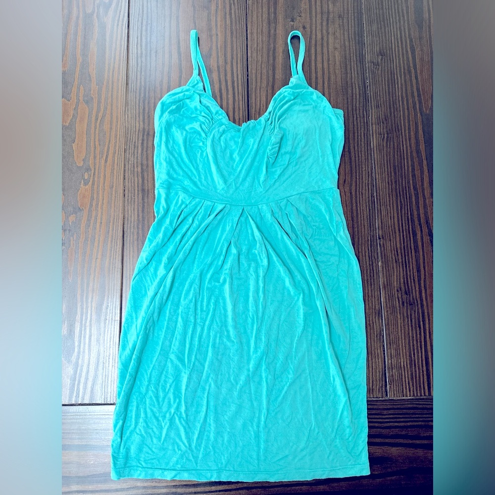 Teal Mini Dress